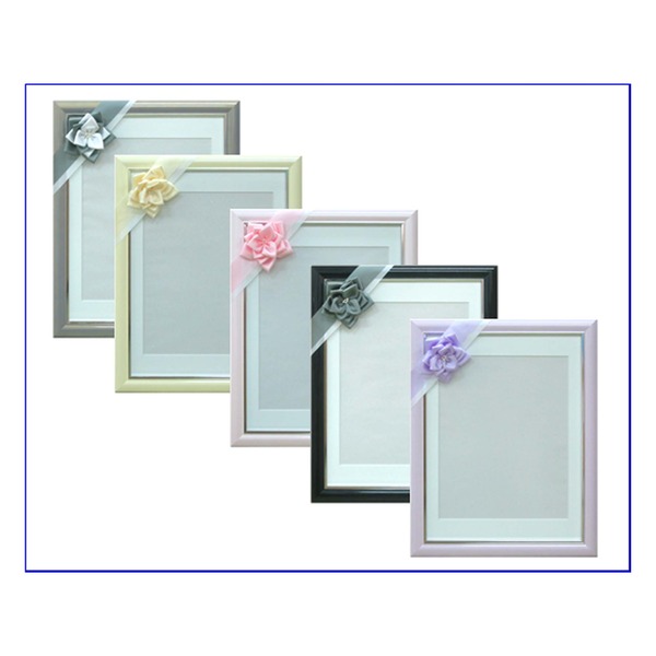 葬儀額 遺影額 ( さくら ) 前面:無反射PET 寸巾パール リボン付き 日本製 仏事用額 額縁 額 フレーム 葬儀額 遺影額 ( さくら ) 前面:無反射PET 寸巾パール リボン付き 日本製 仏事用額 額縁 額 フレーム