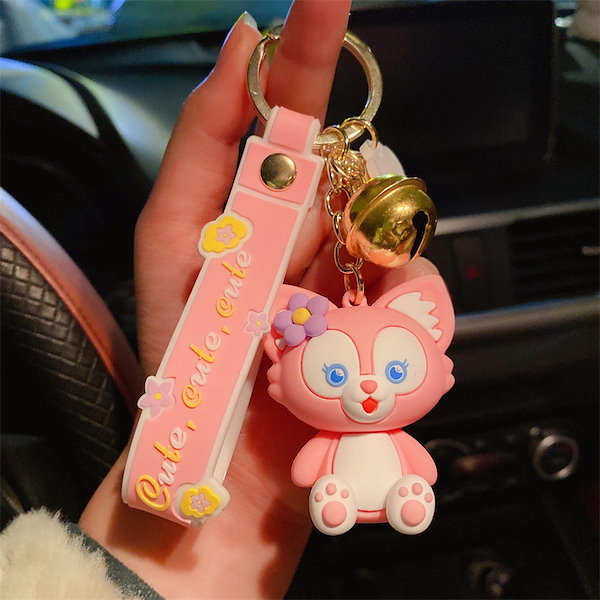 Qoo10] キャラクターが可愛いレイナベル自動車キー