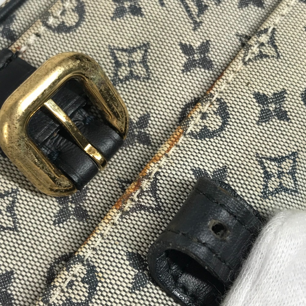 ショルダーバッグ M92217 ジュリエット モノグラムミニ カバン 斜め掛け ポシェット モノグラムミニキャンバス ネイビー