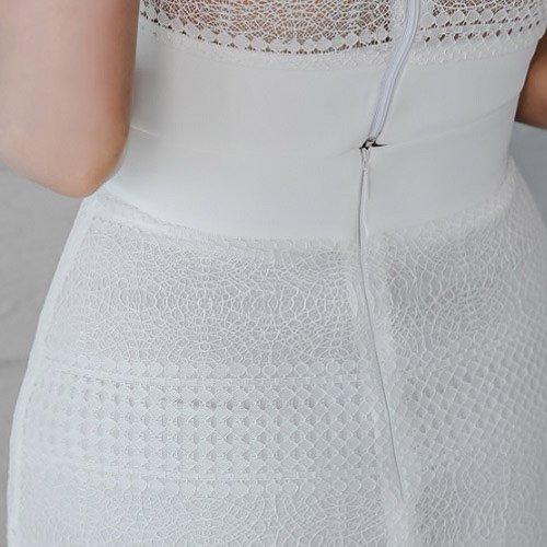 キャバドレス ナイトドレス ミディアムドレス マーメイドライン セットアップ ツーピース ハイウエスト パフスリーブ レース レディース ホワイト グラシア キャバドレス ナイトドレス ミディアムドレス マーメイドライン セットアップ ツーピース ハイウエスト パフスリーブ レース レディース ホワイト グラシア