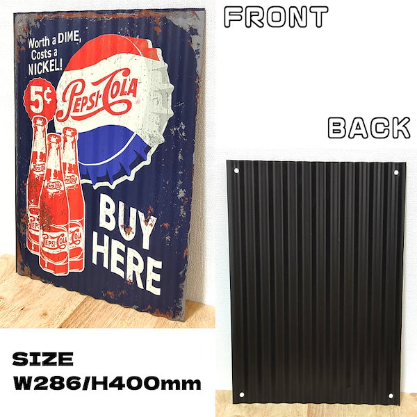 PEPSIドリンク ブリキ缶 レトロ PEPSI ドリンク ブリキ缶 レトロ Qoo10] ペプシ ブリキ看板 ペプシ