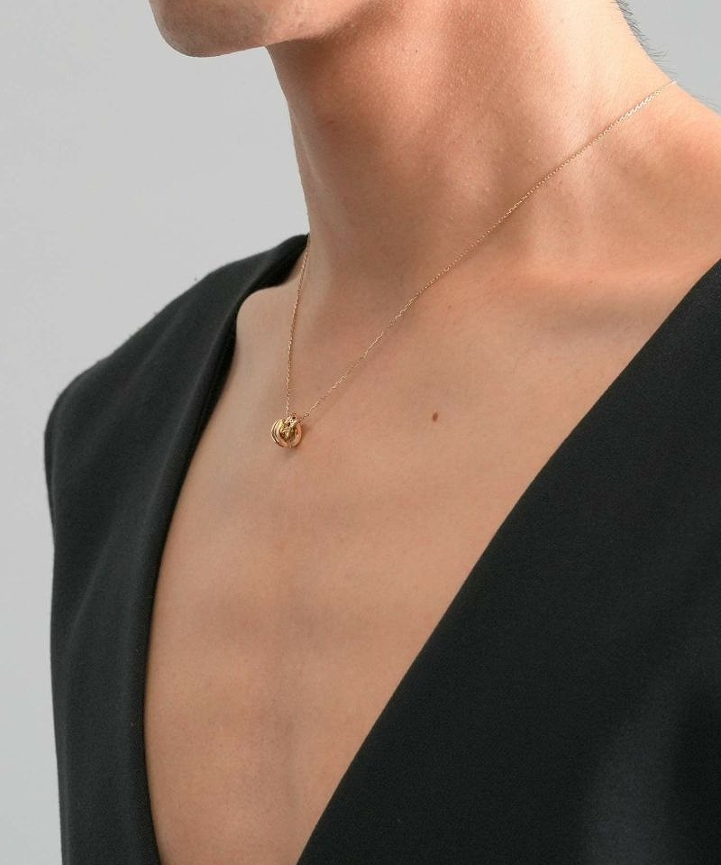 ネックレス メンズ ケルトダブルリング プチネックレス K10 10金 プチモダン LH-01NE1113 クリスマス 誕生日 プレゼント ギフト 彼氏 ブランド ネックレス メンズ ケルトダブルリング プチネックレス K10 10金 プチモダン LH-01NE1113 クリスマス 誕生日 プレゼント ギフト 彼氏 ブランド