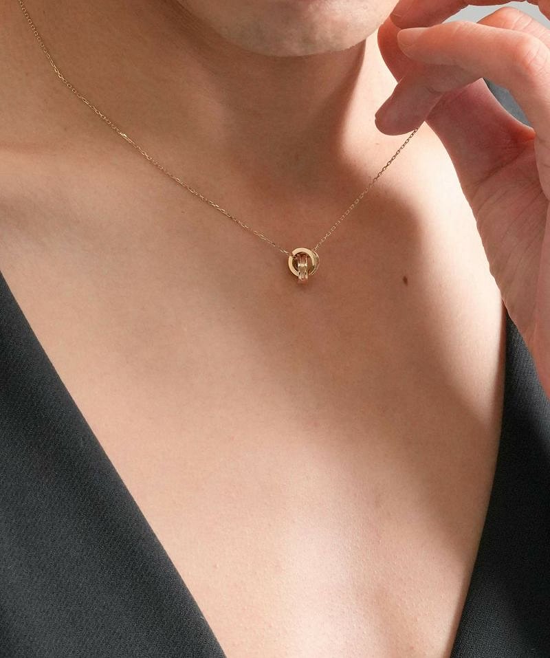 ネックレス メンズ ケルトダブルリング プチネックレス K10 10金 プチモダン LH-01NE1113 クリスマス 誕生日 プレゼント ギフト 彼氏 ブランド ネックレス メンズ ケルトダブルリング プチネックレス K10 10金 プチモダン LH-01NE1113 クリスマス 誕生日 プレゼント ギフト 彼氏 ブランド