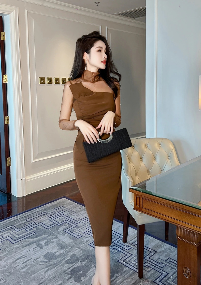 【JY.上品】 秋冬 ワンピース チュール ドッキング ベーシック タイト パーティードレス キャバ 着痩せ 大人 同窓会 披露宴 卒業式 結婚式 演奏会 ウェディング 二次会 発表会 【JY.上品】 秋冬 ワンピース チュール ドッキング ベーシック タイト パーティードレス キャバ 着痩せ 大人 同窓会 披露宴 卒業式 結婚式 演奏会 ウェディング 二次会 発表会