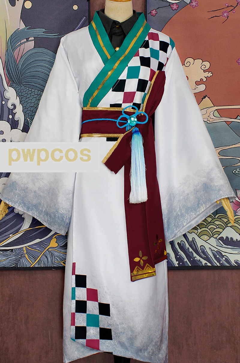 即納　バーチャルYouTuber にじさんじ 甲斐田晴 浴衣 和服 コスプレ衣装 ウィッグ追加可