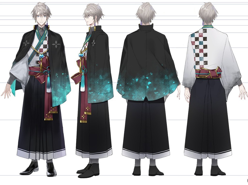 即納　バーチャルYouTuber にじさんじ 甲斐田晴 浴衣 和服 コスプレ衣装 ウィッグ追加可