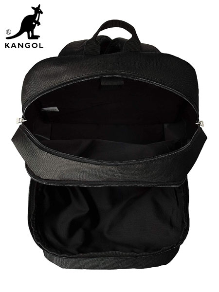 国内発送 KANGOL (カンゴール) KGSA-BG00072BACKPACK (バックパック) Black (ブラック)