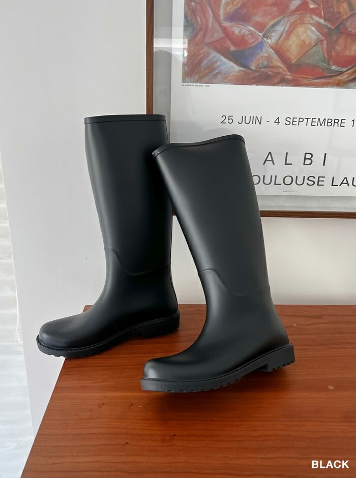 レインブーツ ロングブーツ トラックソール フラット レディース 黒 長靴 雨具 靴 婦人靴 韓国 レインブーツ ロングブーツ トラックソール フラット レディース 黒 長靴 雨具 靴 婦人靴 韓国