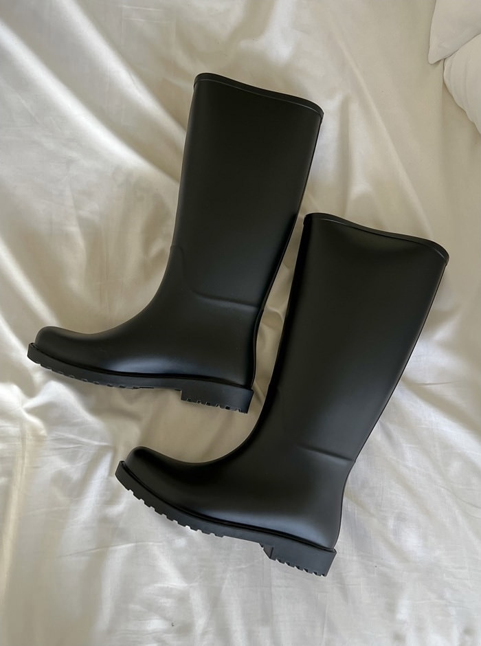 レインブーツ ロングブーツ トラックソール フラット レディース 黒 長靴 雨具 靴 婦人靴 韓国 レインブーツ ロングブーツ トラックソール フラット レディース 黒 長靴 雨具 靴 婦人靴 韓国