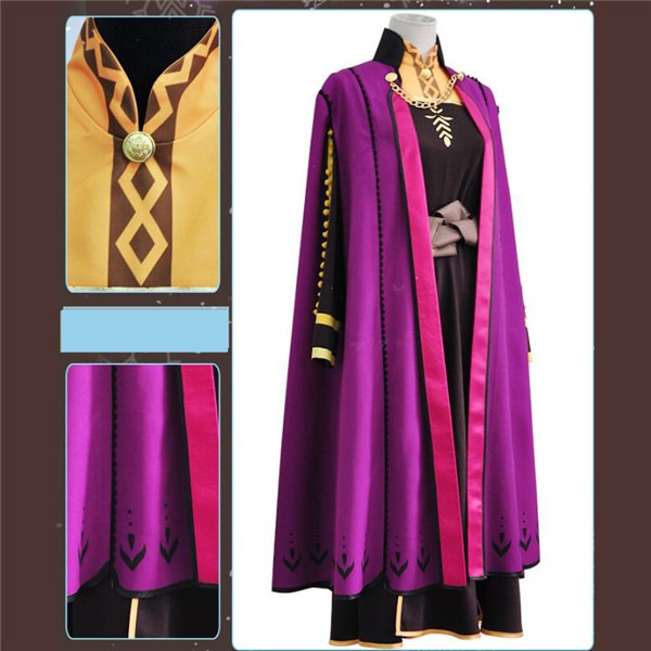 フローズン2 アナと雪の女王2 コスプレ衣装 プリンセスアンナヘーゼル Anna Fuchsia ドレス ウィッグ 追加可 lb002c0 フローズン2 アナと雪の女王2 コスプレ衣装 プリンセスアンナヘーゼル Anna Fuchsia ドレス ウィッグ 追加可 lb002c0