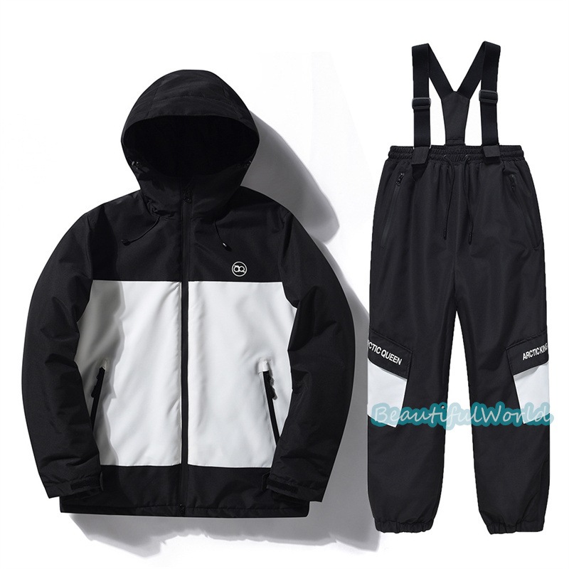スノーボードウェア キッズ スキーウェア 上下セット 子供 ジュニア スノボウェア ジャケット パンツ 男の子 女の子 スノーウェア 撥水 防風 保温 雪遊び