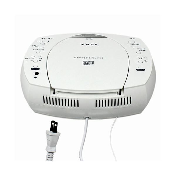 WINTECH アラーム付CDクロックラジオ CDC-220_4
