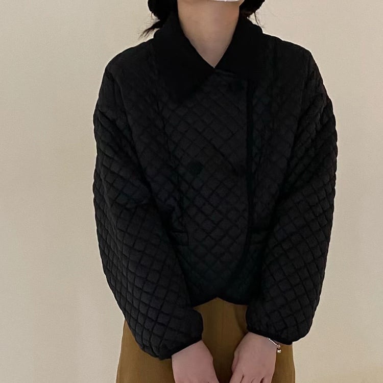 2color レディース アウター コート キルティングジャケット バイカラーパイピングコート 2color レディース アウター コート キルティングジャケット バイカラーパイピングコート