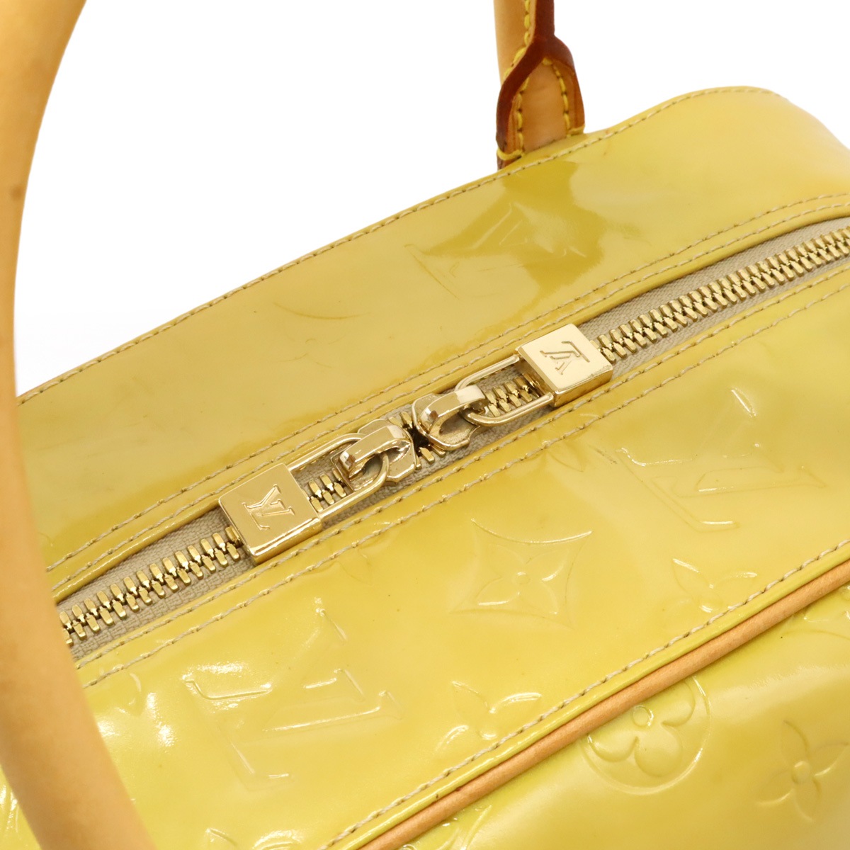 モノグラムヴェルニ トンプキンス スクエア ハンドバッグ ミニボストンバッグ エナメルカーフ ベージュ M9114 モノグラムヴェルニ トンプキンス スクエア ハンドバッグ ミニボストンバッグ エナメルカーフ ベージュ M9114