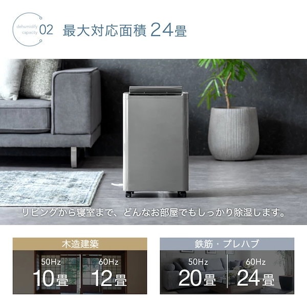 タンスのゲン 除湿機 衣類乾燥 10/L日 24畳 コンプレッサー式 Amazon | タンスのゲン 除湿機 衣類乾燥 パワフル除湿 10/L日 24