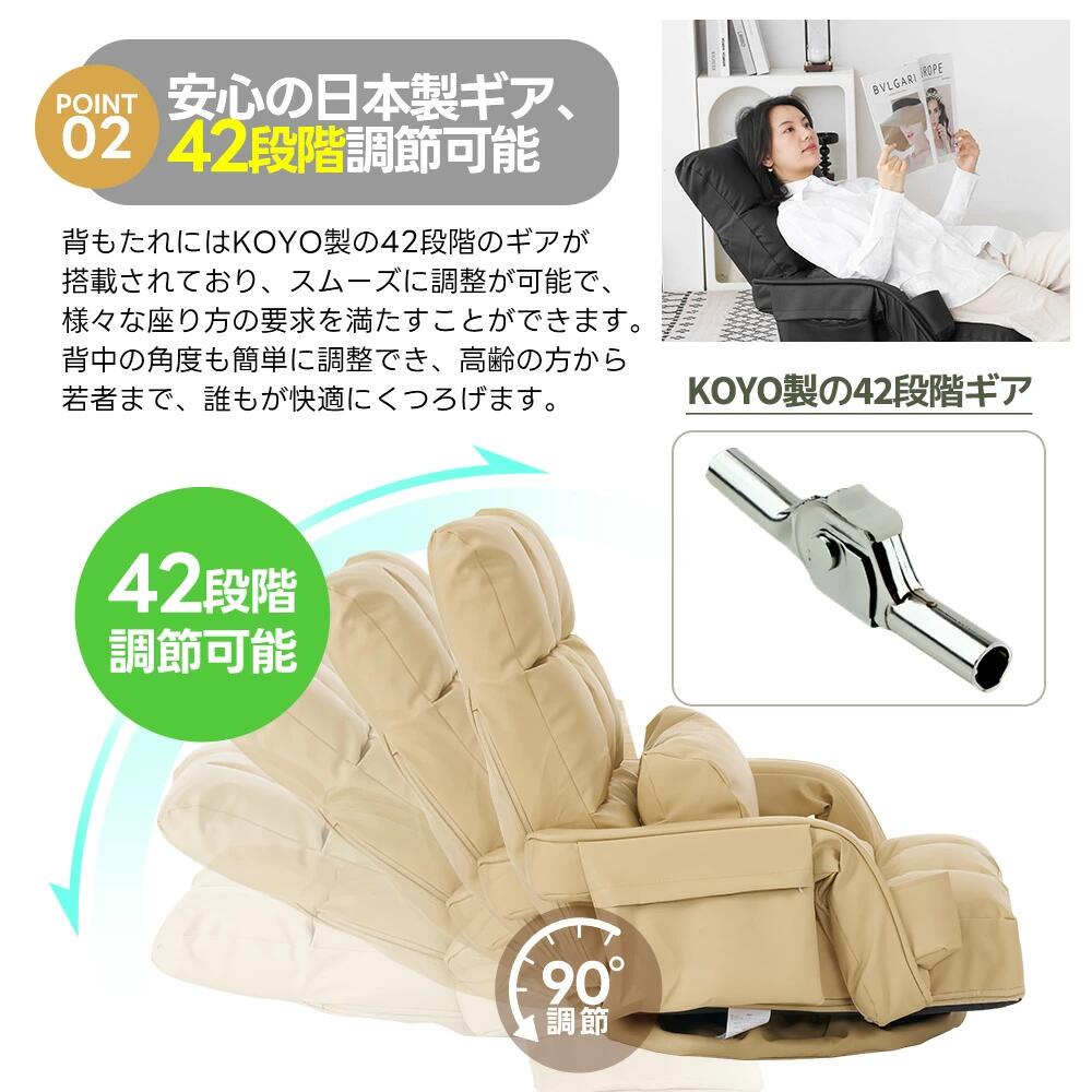 新入荷!【PUレザー】回転式座椅子 肘掛けがハイバック 座いす リクライニング 1人掛けソファー フロア ソファー リラックスチェア 折りたたみ リ 新入荷!【PUレザー】回転式座椅子 肘掛けがハイバック 座いす リクライニング 1人掛けソファー フロア ソファー リラックスチェア 折りたたみ リ