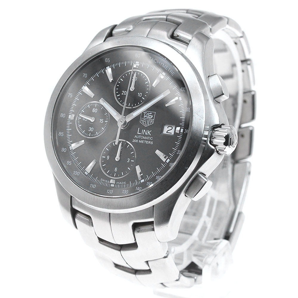 タグホイヤー TAG HEUER CJF2110 リンク クロノグラフ デイト 自動巻き メンズ _820210【中古】