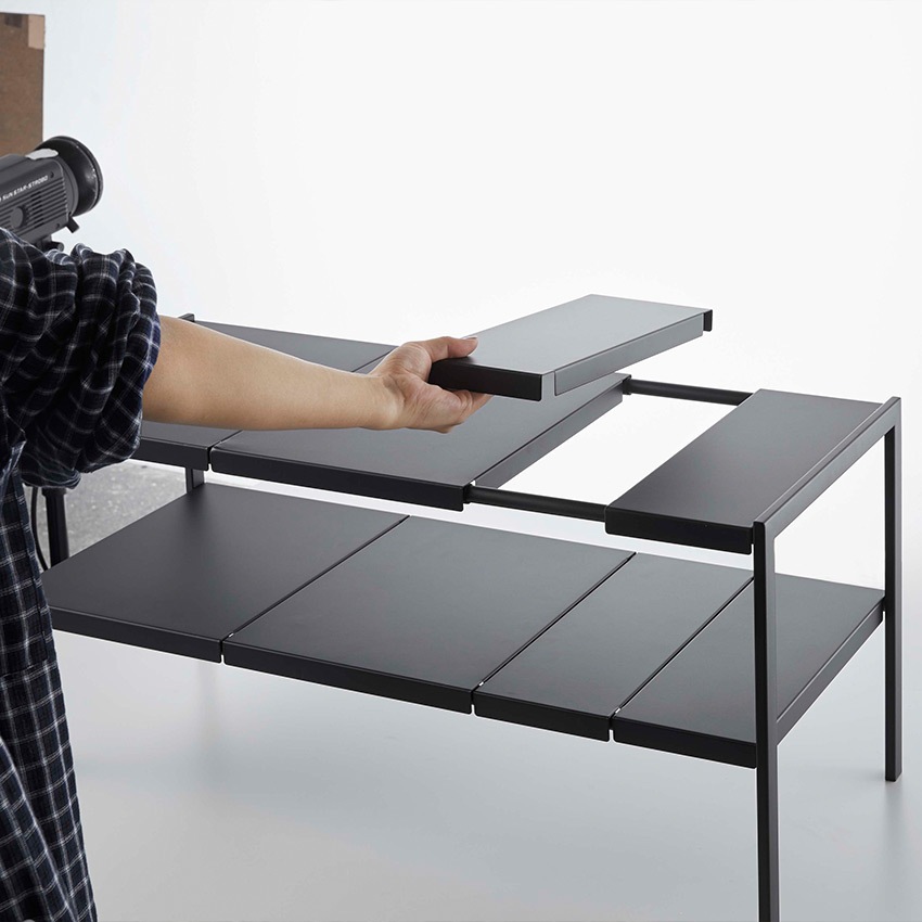 tower 伸縮シンク下ラック 2段 タワー D30 4948 4949 tower 伸縮シンク下ラック 2段 タワー D30 4948 4949