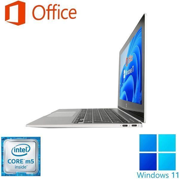 Folio G1 ノートPC HP Windows11 新品SSD:128GB 新品メモリ：8GB