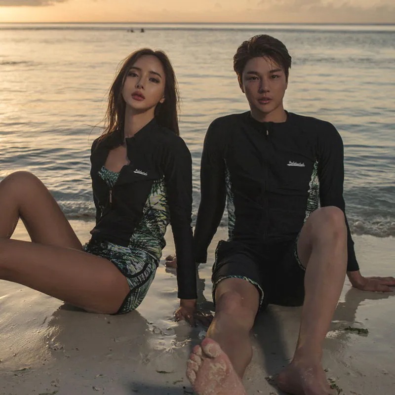 メンズ 水着３点セット フィットネス ラッシュガード 上下セット 長袖 長ズボン サーフパンツ 日焼け防止 スポーツ スイムウェア 水陸両用 大きいサイズ