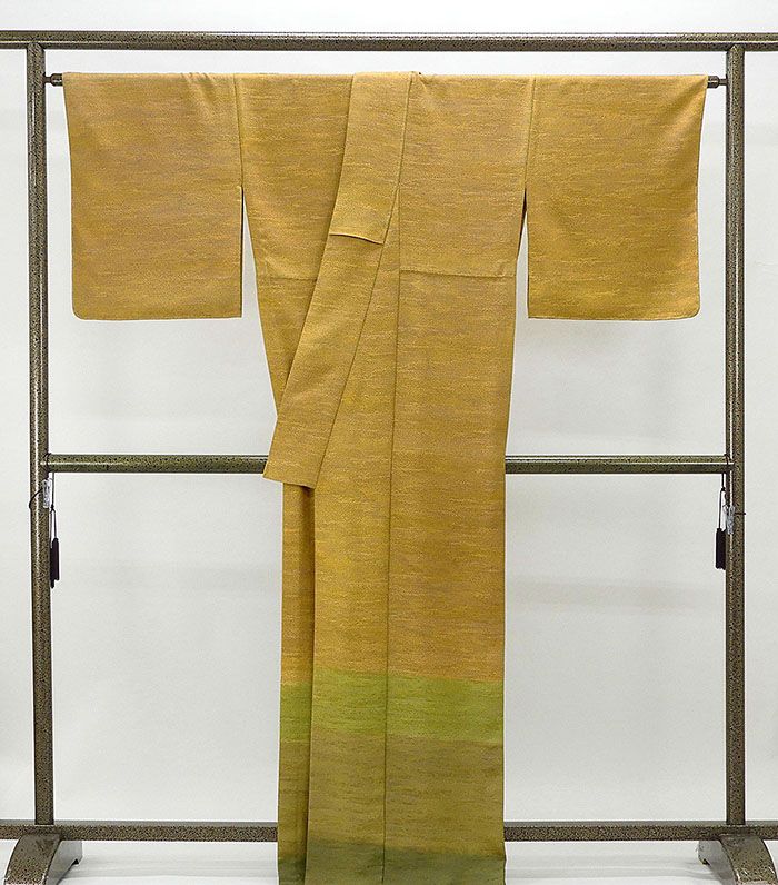 単衣 訪問着 新品仕立済 正絹 単衣 ぼかし霰模様 身丈164.5cm 裄丈68cm 付下訪問着 新品 仕立て上がり 着物 wb1043