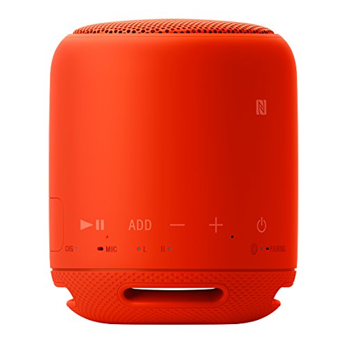 ソニー ワイヤレスポータブルスピーカー 重低音モデル SRS-XB10 : 防水/Bluetooth対応 オレンジレッド SRS-XB10 R