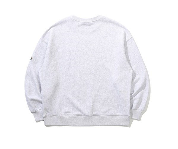 [ROMANTIC CROWN]★24FW★韓国人気★CUBISM FONT CREWNECK ROMANTIC CROWN】24FW☆ CUBISM FONT CREWNECK トップス