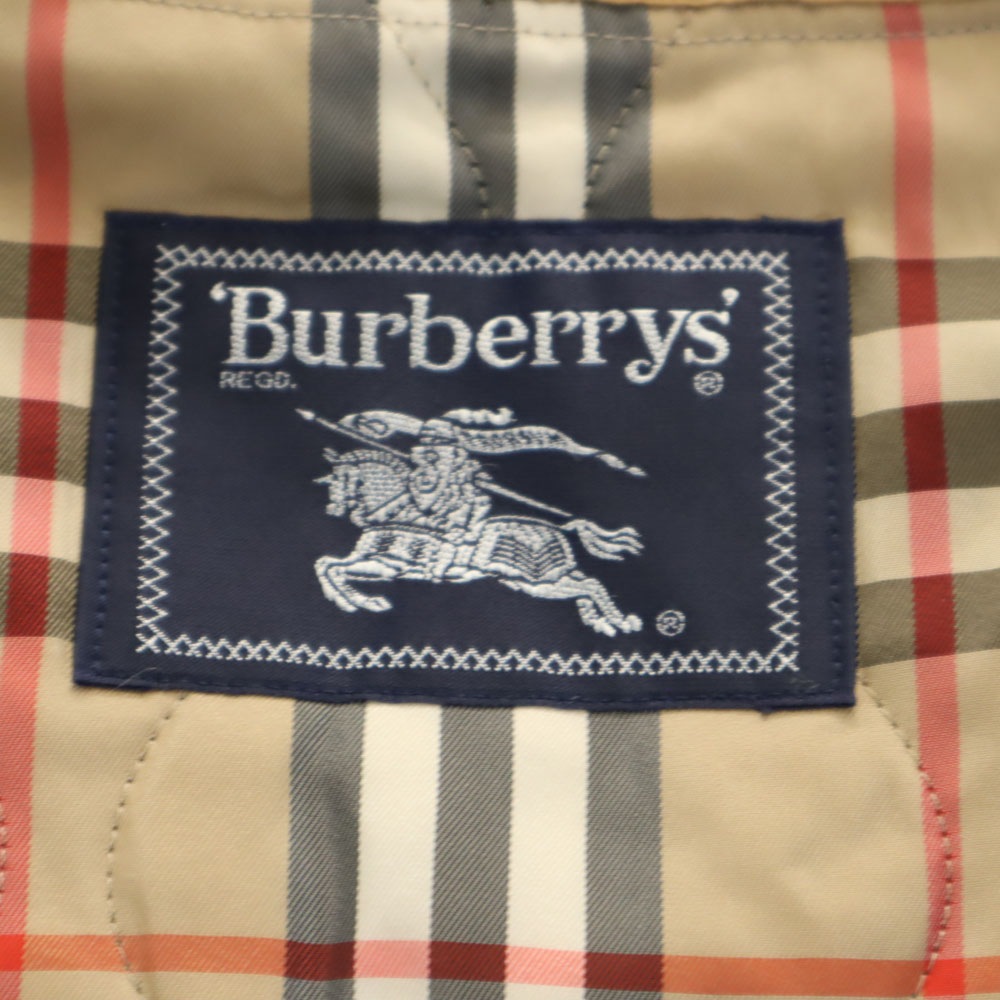 バーバリーズ 90s 三陽商会 日本製 オールド コート LY オリーブ系 Burberrys ライナー付き メンズ