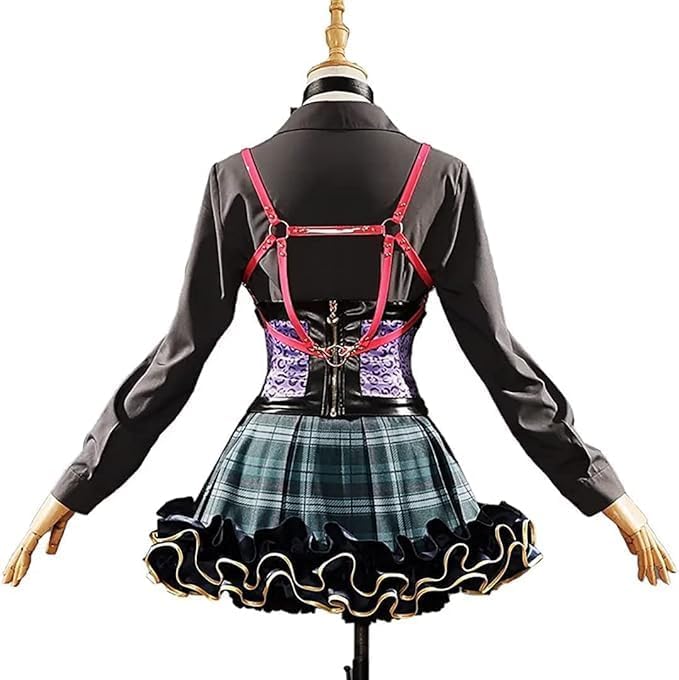 狂蘭メロコ コスプレ 衣装 豪華版 バーチャルYouTuber VTuber 紫色 きょうらんめろこ ハロウィン バニエ付き 狂蘭メロコ コスプレ 衣装 豪華版 バーチャルYouTuber VTuber 紫色 きょうらんめろこ ハロウィン バニエ付き