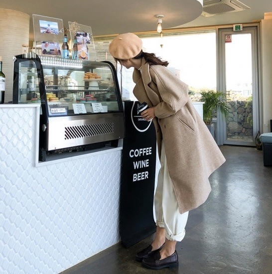 角丸 膝丈のチェスター... : レディース服 テーラードカラー 低価在庫