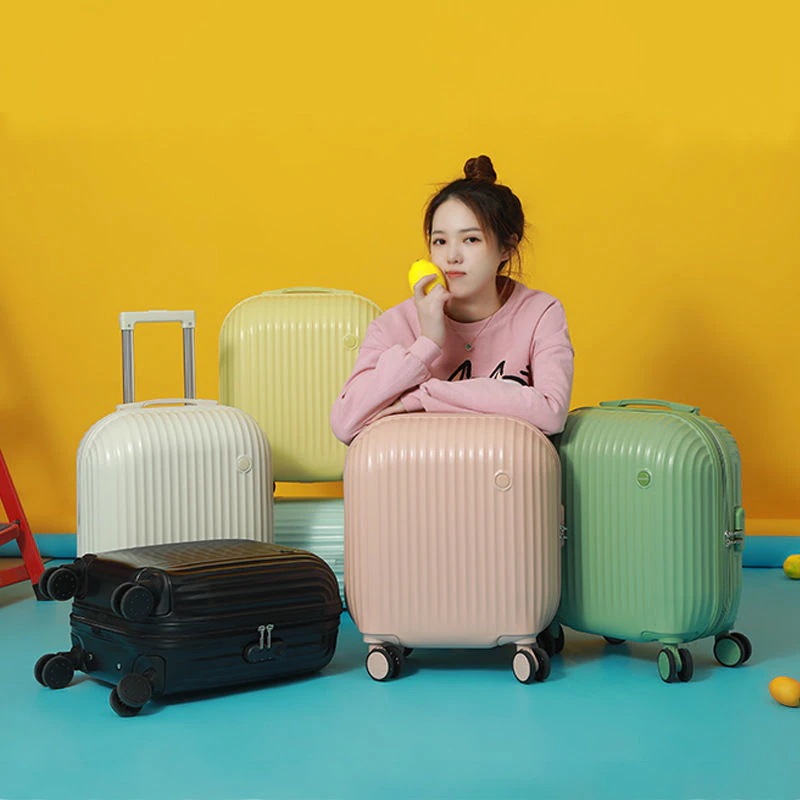 可愛い配色のキャリーケース スーツケース 機内持ち込みキャリーケース 高級感溢れる質の良いキャリーケース １８インチ ２０インチ