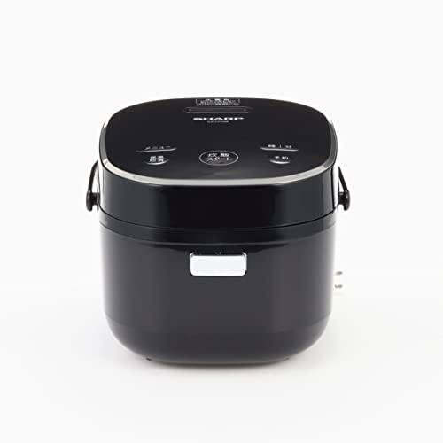 シャープ 炊飯器 3合 一人暮らし マイコン パン調理機能 ブラック KSCF05BB KS-CF05B-B