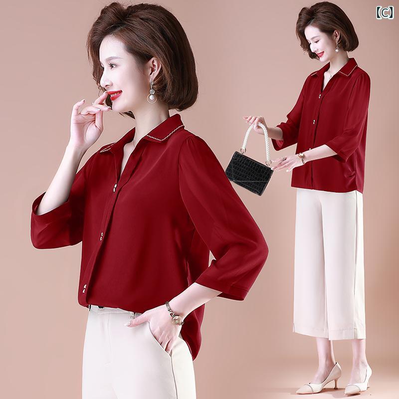セットアップ レディース 上品 おしゃれ マダム 婦人服 ファッション 春秋 長袖 シャツ 夏 薄手 涼しい 涼しい 涼しい トップス シャツ セットアップ レディース 上品 おしゃれ マダム 婦人服 ファッション 春秋 長袖 シャツ 夏 薄手 涼しい 涼しい 涼しい トップス シャツ