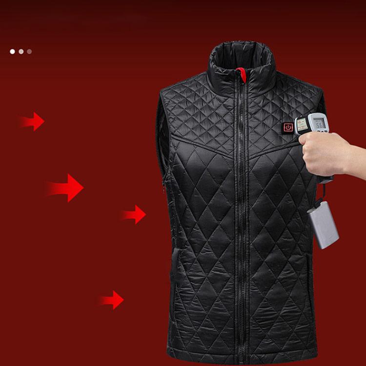 [超激安]9月更新9枚内ヒーター電熱ベスト ワークマン 暖房ベスト ヒーターベスト 9つヒーター付き レディース メンズ 発熱ベスト 加熱服 USB充電式電熱ベスト
