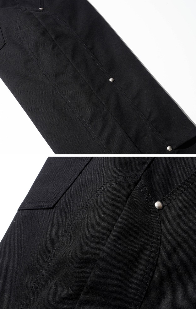 JEMUT] Onyx Curve Wide Pants ロングパンツ