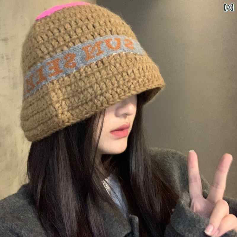 帽子 レディース 冬用 韓国 英字 ウール 防寒 暖かい 耳 カバー 防風 普段使い 旅行 パイル 大きいサイズ ニット 小顔効果 深め カジュアル おしゃれ 茶 青 グレー 柔らかい