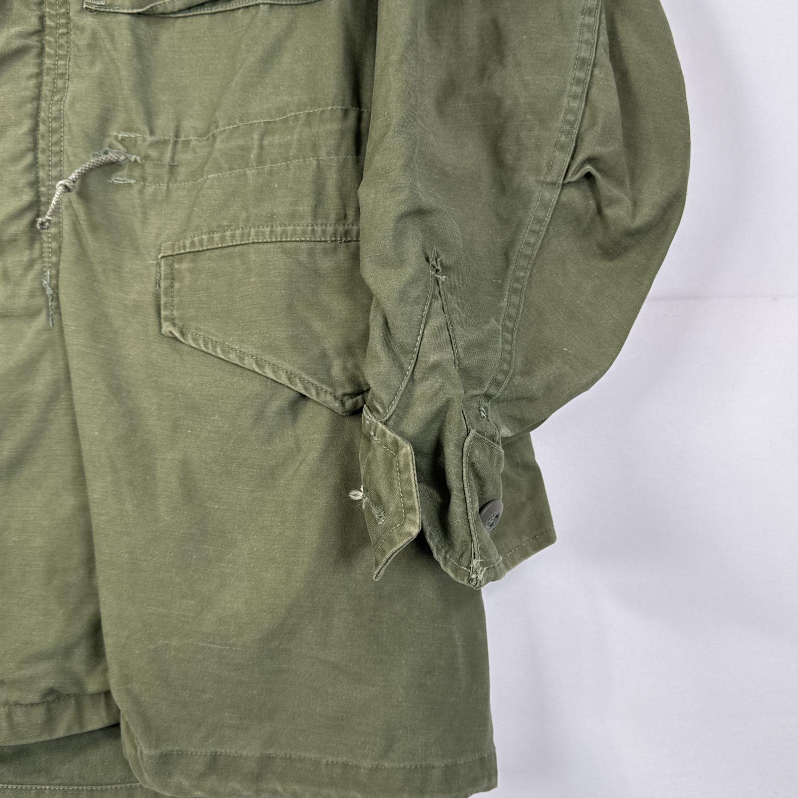 古着 ヴィンテージ ミリタリージャケット M-1951 M-51 米軍 実物 フィールドジャケット アルミジップ オリーブグリーン メンズ 古着 ヴィンテージ ミリタリージャケット M-1951 M-51 米軍 実物 フィールドジャケット アルミジップ オリーブグリーン メンズ