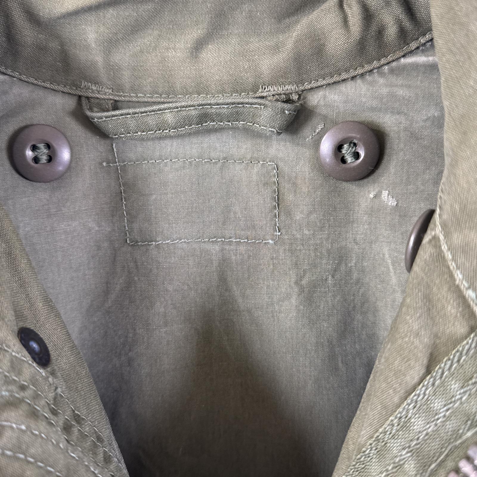 古着 ヴィンテージ ミリタリージャケット M-1951 M-51 米軍 実物 フィールドジャケット アルミジップ オリーブグリーン メンズ 古着 ヴィンテージ ミリタリージャケット M-1951 M-51 米軍 実物 フィールドジャケット アルミジップ オリーブグリーン メンズ