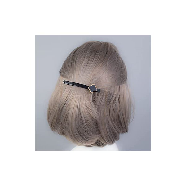 Qoo10] 【即納】ヘアピン 幸運の四つ葉のクローバ