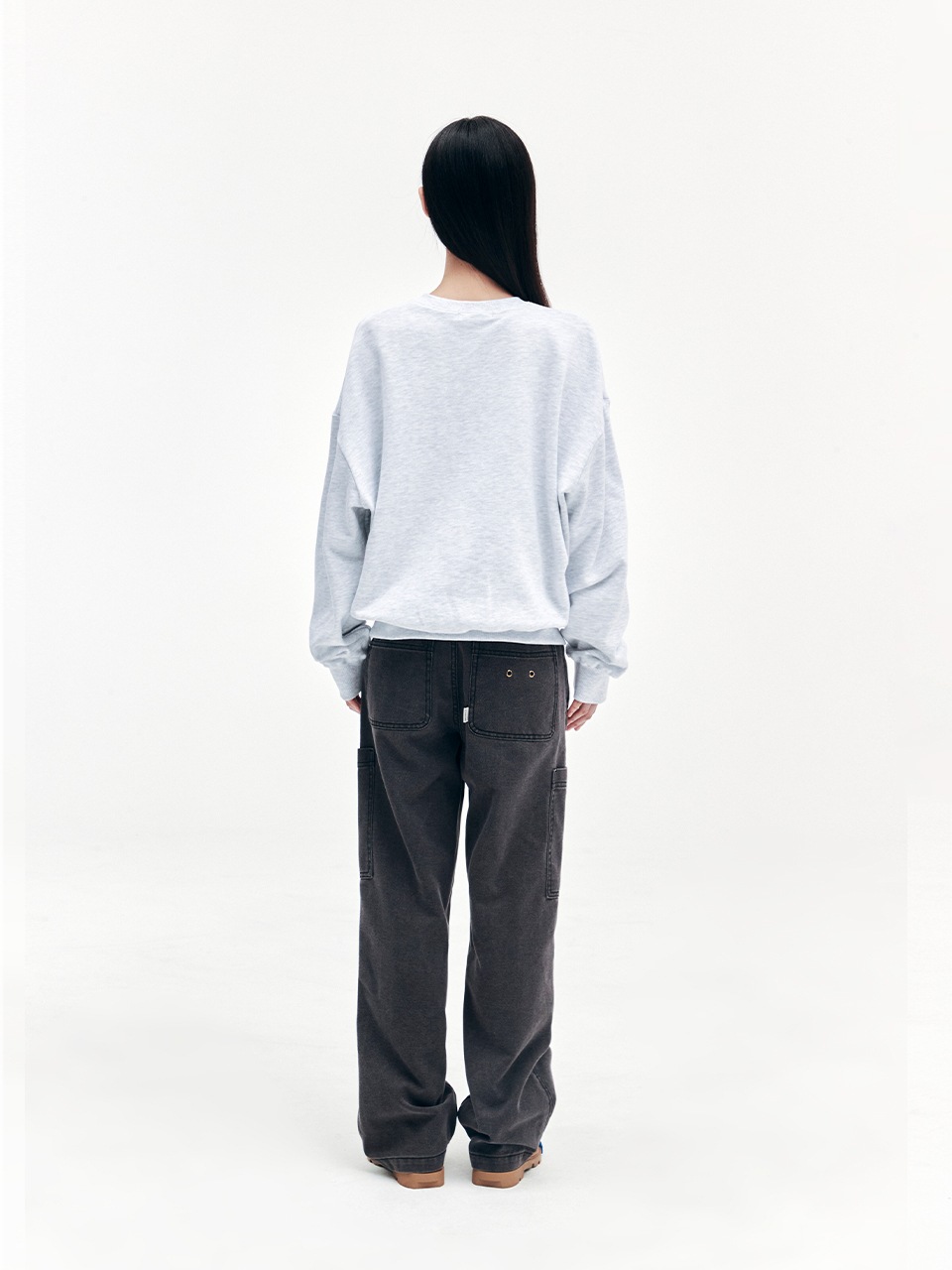 【YOUHEE】WASHED DENIM PANTS Washed Denim Pants CG10 - Korean Women's Fashion | LEWKIN