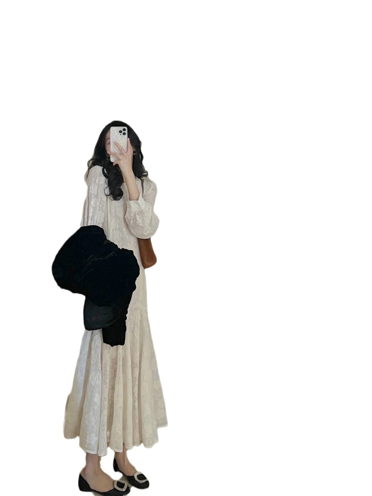 【急速出荷!】キャミワンピース 韓国 春 長袖 ワンピース レース 刺繍 ワンピース プリーツ 感 流行り フィッシュテールスカート気質 百掛け フレンチ 着やせ 【急速出荷!】キャミワンピース 韓国 春 長袖 ワンピース レース 刺繍 ワンピース プリーツ 感 流行り フィッシュテールスカート気質 百掛け フレンチ 着やせ