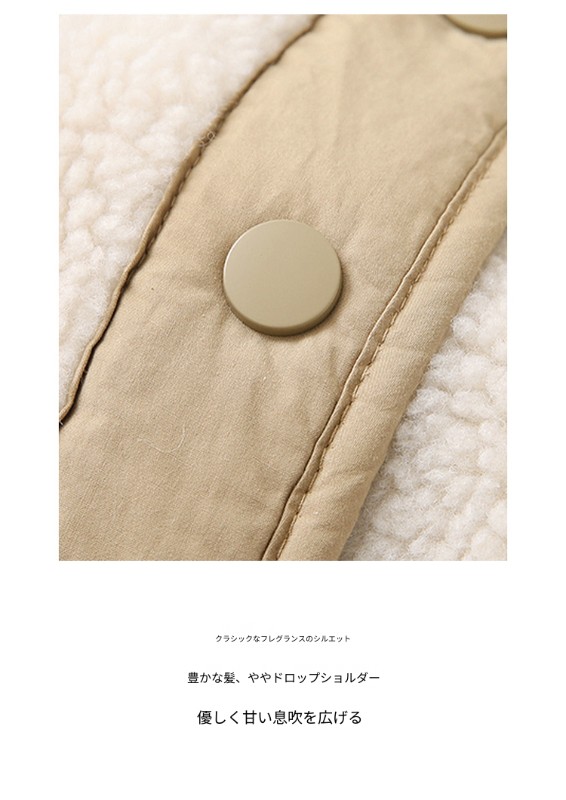 ラ・シャペル グレーブルー 春新作 フード付き コーデュロイ スプライシング イミテーション ラムウール ジャケット レディース ミディアム丈 高級ファッション ラ・シャペル グレーブルー 春新作 フード付き コーデュロイ スプライシング イミテーション ラムウール ジャケット レディース ミディアム丈 高級ファッション