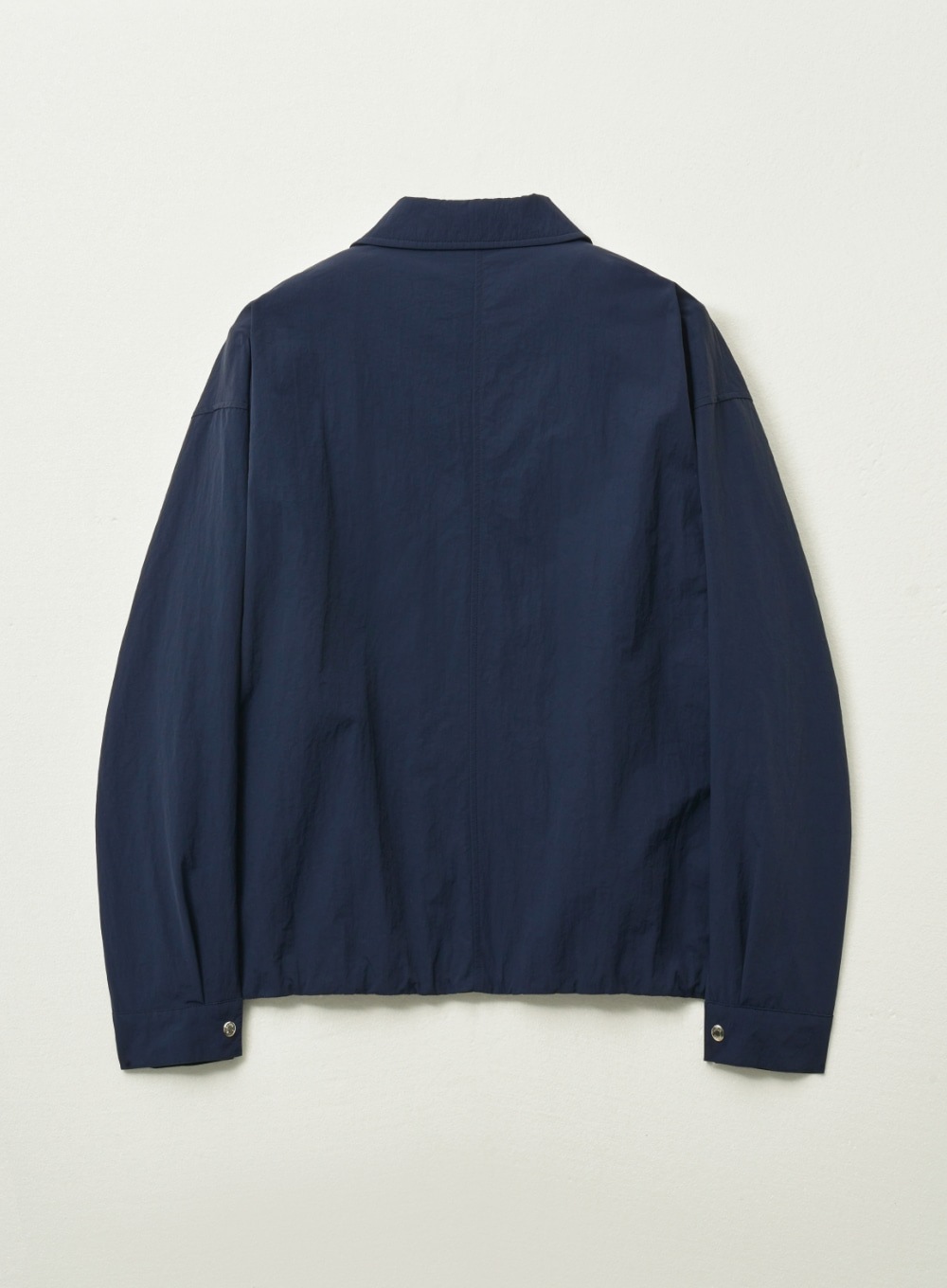 【SATUR】 TEO NYLON COA-CH JACKET : NAVY_1