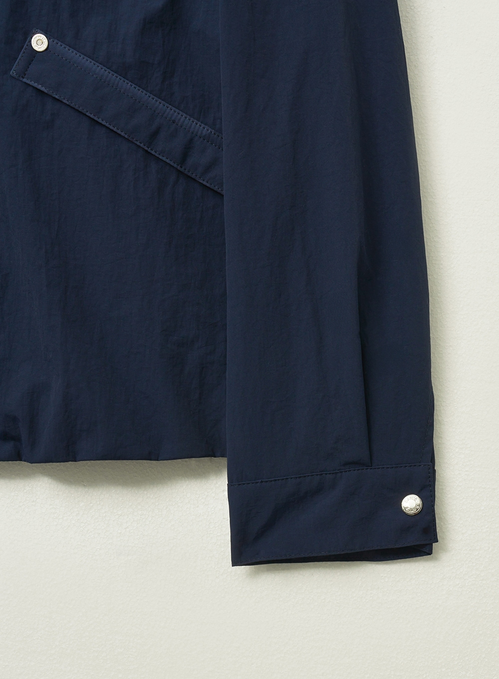 【SATUR】 TEO NYLON COA-CH JACKET : NAVY_4