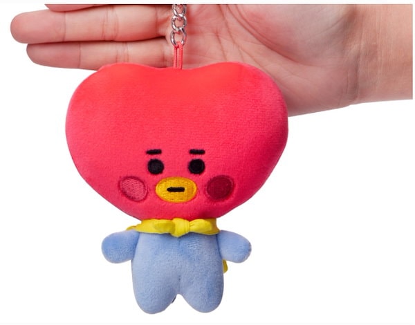 Qoo10] BT21 キーリング キーホルダー 人形 縫いぐる
