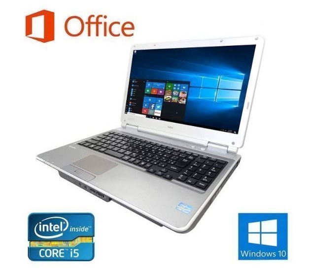 サポート付きNEC VD-G Windows10 PC 新品メモリー:8GB 新品SSD:512GB Office 2019 パソコン 最新版ゲーミングマウス X9 usb有線