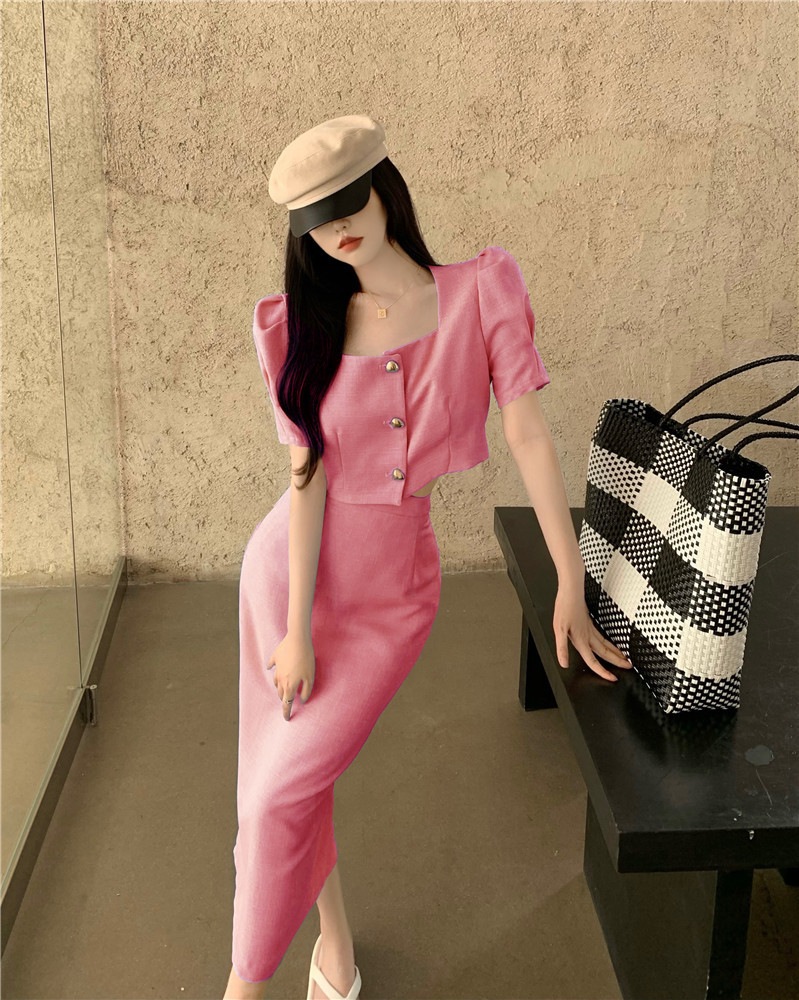 【セットアップ】スクエアネックブラウス+ハイウエストスカート ツーピース. set up エレガント 上下セット レディース ブラウス スカート 綺麗め 上品 お呼ばれコーデ. パーティー デート 3 【セットアップ】スクエアネックブラウス+ハイウエストスカート ツーピース. set up エレガント 上下セット レディース ブラウス スカート 綺麗め 上品 お呼ばれコーデ. パーティー デート 3