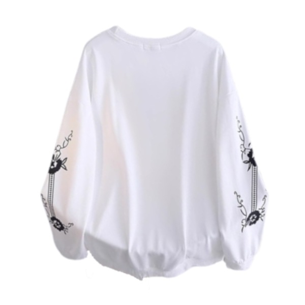 2色展開 プラスサイズ/ルーズカジュアルスウェットシャツ レディース トップス ロンT ニット スウェット 上着 長袖 ラグラン ラウンドネック 襟なし ノーカラー ワイド ふっくら かわいい 2色展開 プラスサイズ/ルーズカジュアルスウェットシャツ レディース トップス ロンT ニット スウェット 上着 長袖 ラグラン ラウンドネック 襟なし ノーカラー ワイド ふっくら かわいい