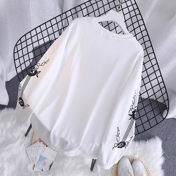 2色展開 プラスサイズ/ルーズカジュアルスウェットシャツ レディース トップス ロンT ニット スウェット 上着 長袖 ラグラン ラウンドネック 襟なし ノーカラー ワイド ふっくら かわいい 2色展開 プラスサイズ/ルーズカジュアルスウェットシャツ レディース トップス ロンT ニット スウェット 上着 長袖 ラグラン ラウンドネック 襟なし ノーカラー ワイド ふっくら かわいい