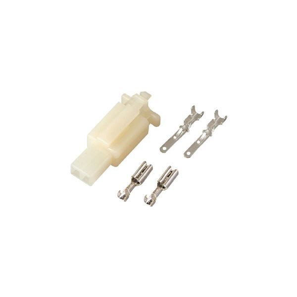 （まとめ） カプラー2極（ロック付/110型） 1198 [x30セット]